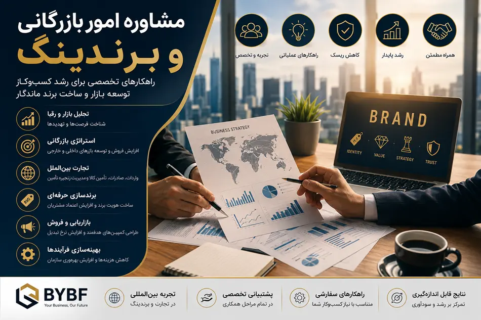 مشاوره امور بازرگانی و برندینگ