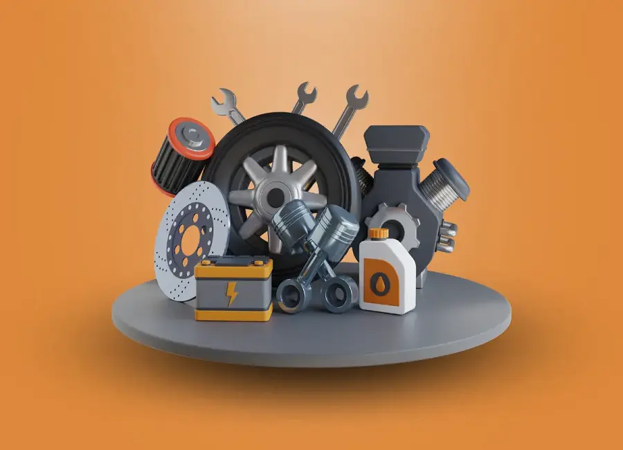 فروشگاه خرید قطعات ماشین های خارجی در دبی